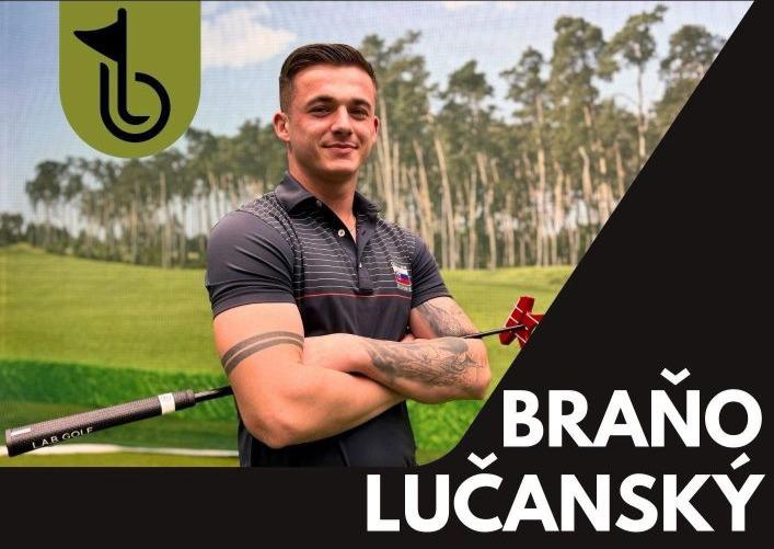 Sponzorujeme golfistu Braňa Lučanského